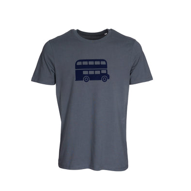 T-shirt "Bus" gris coton bio