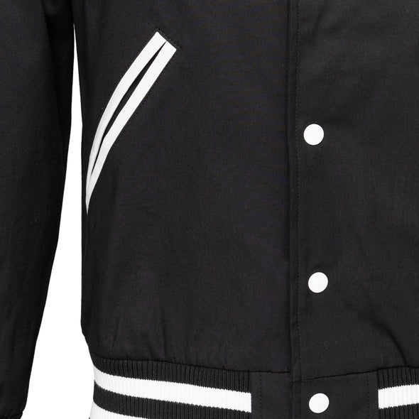 Blouson varsity noir