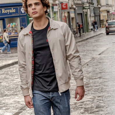 Blouson en Ripstop stone