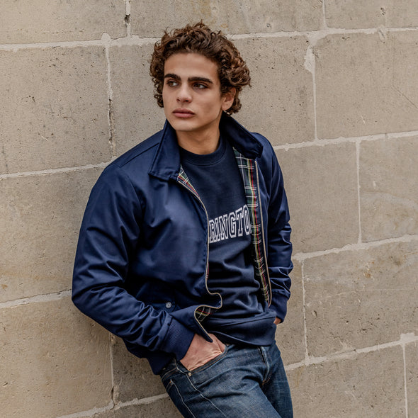 Blouson Harrington Original indigo