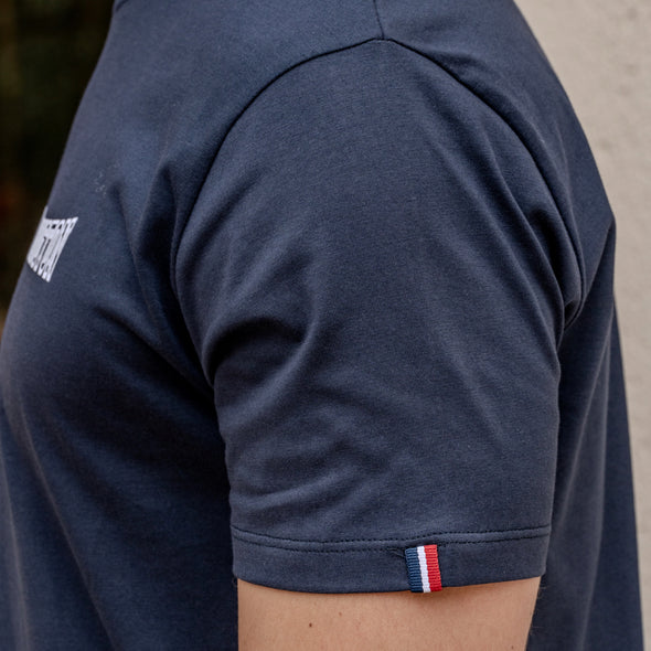 T-shirt bleu marine Made in France