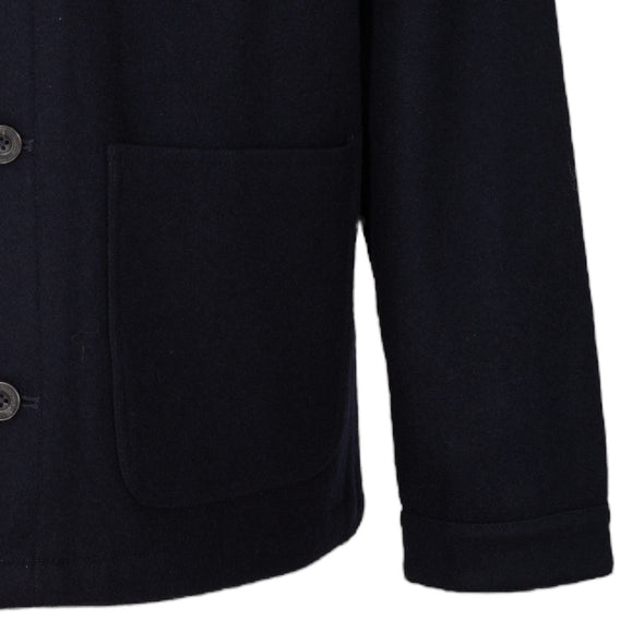 Veste de peintre bleu marine en laine