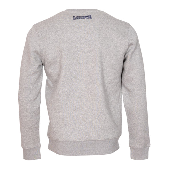 Sweat-shirt Face gris/bleu