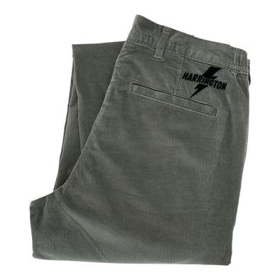 Pantalon chino velours côtelé kaki