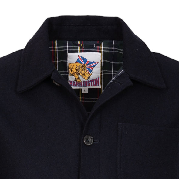 Veste de peintre bleu marine en laine