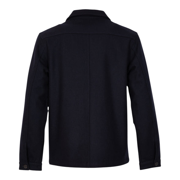 Veste de peintre bleu marine en laine