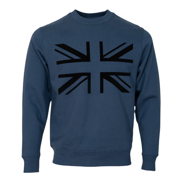 Sweat-shirt Union Jack Deep Blue