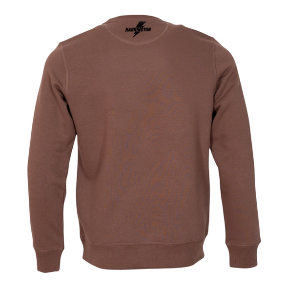 Sweat-shirt mocha Big Flash