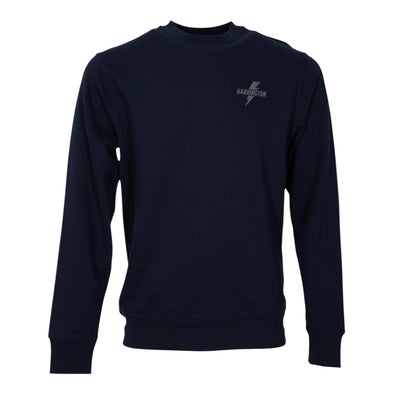 Sweat-shirt bleu marine Big Flash