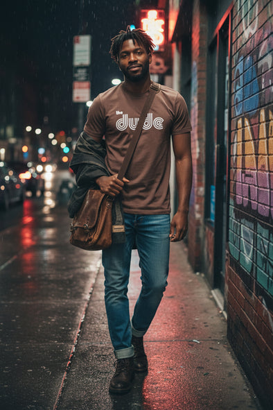 T-shirt The dude Mocha