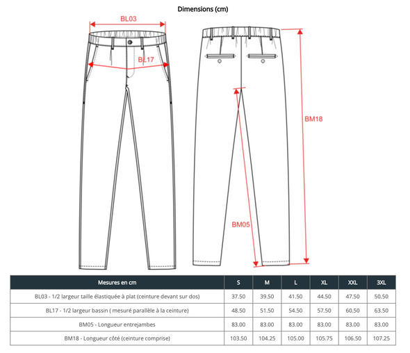 Pantalon Chino bleu marine