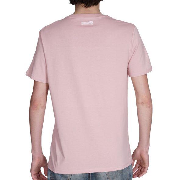 T-shirt rose "punk" en coton bio