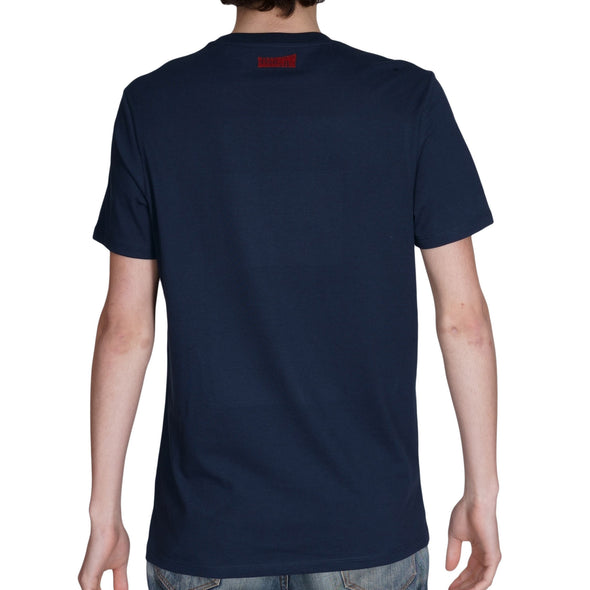 T-shirt "Bus" bleu marine coton bio