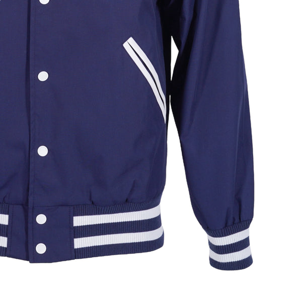 Blouson varsity bleu