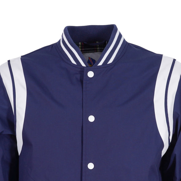 Blouson varsity bleu