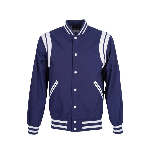 Blouson varsity bleu