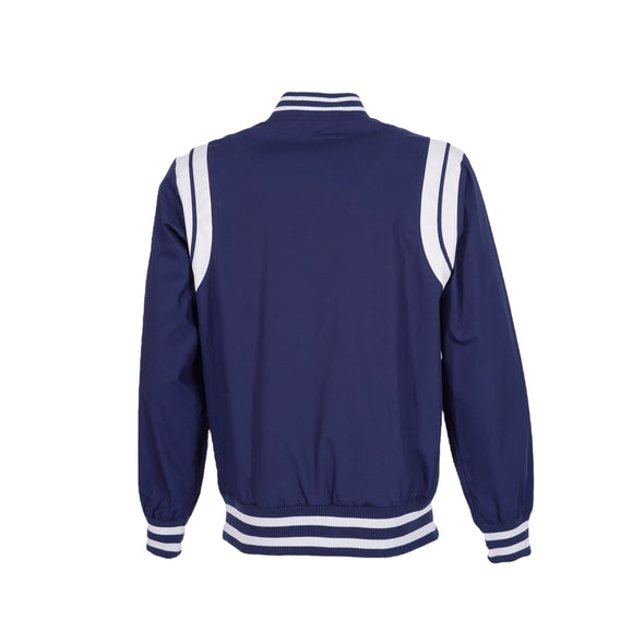 Blouson varsity bleu