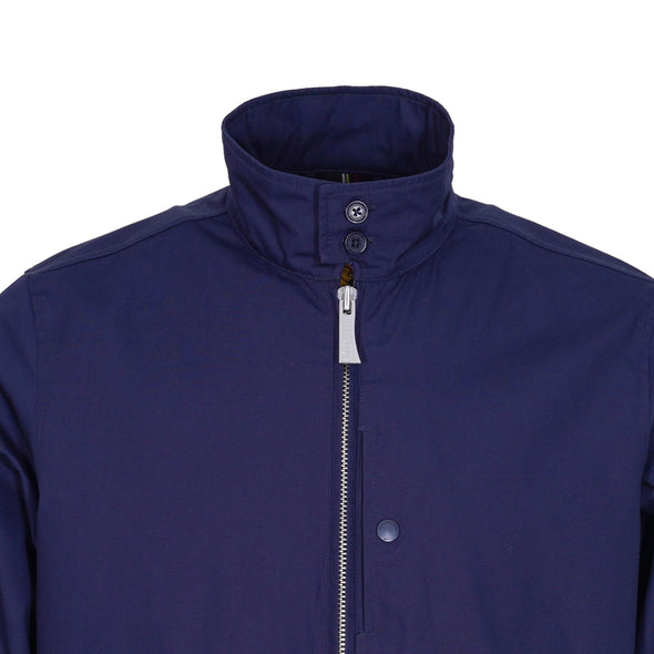 Blouson coupe droite bleu