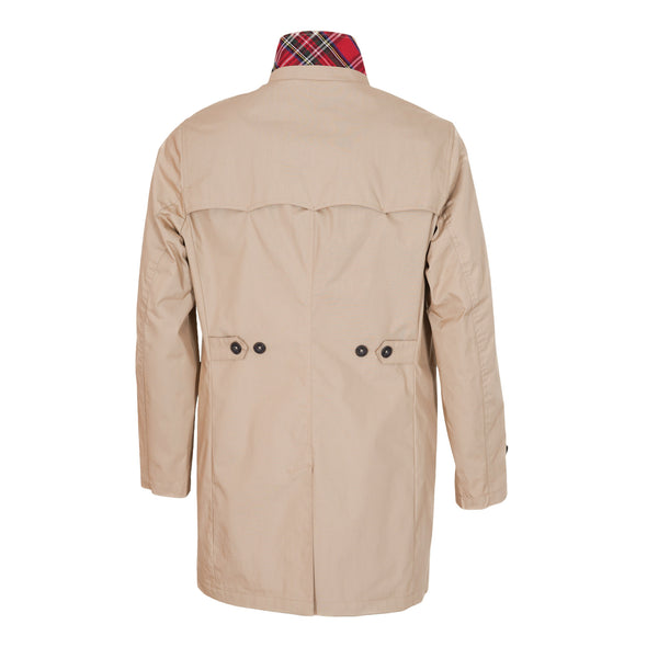 Trench droit uni beige