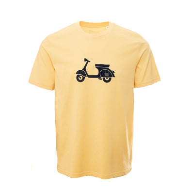 T-shirt Scoot Jaune / Marine