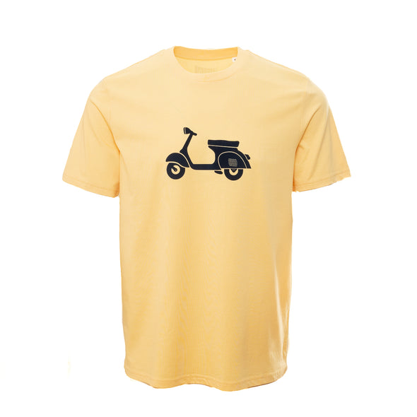 T-shirt Scoot Jaune / Marine