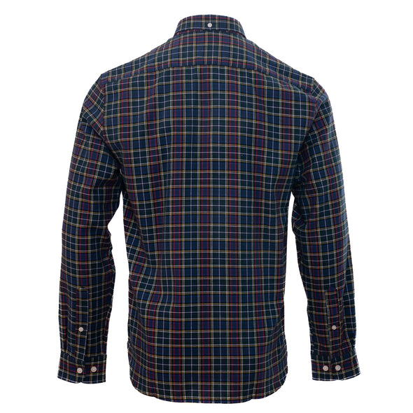 Chemise flanelle carreaux marine