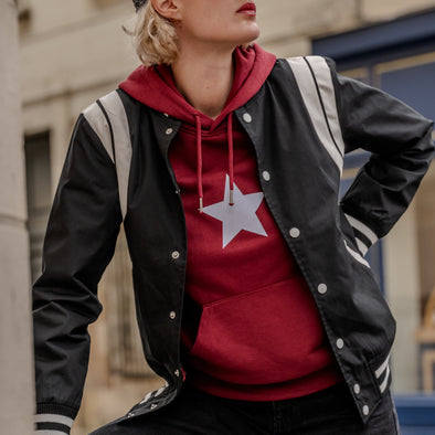 Varsity femme noir