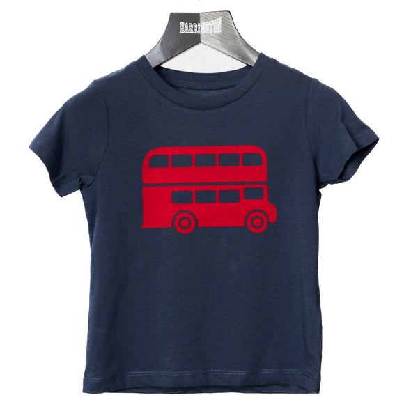 T-shirt bus marine enfant