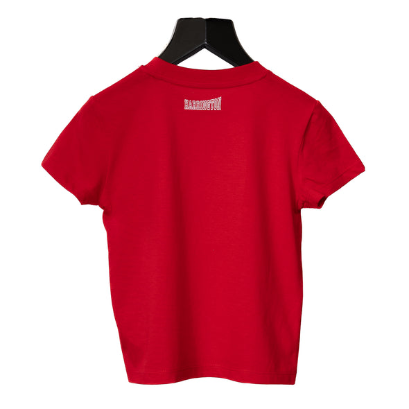 T-shirt Harri rouge enfant