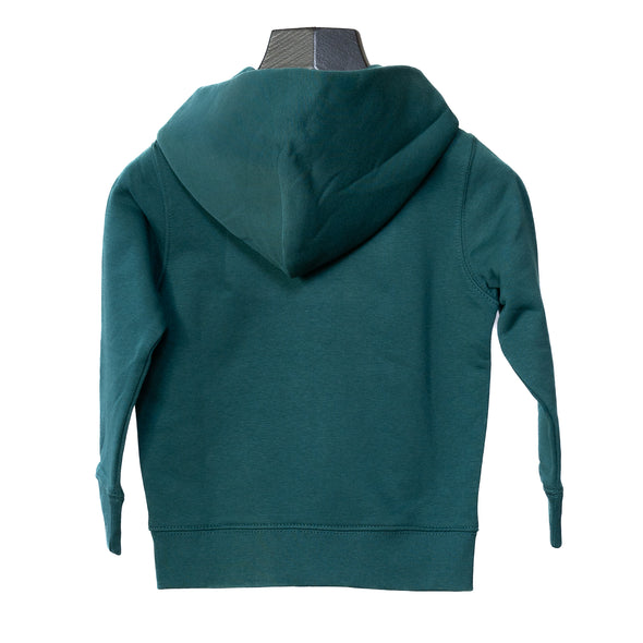 Sweat zippé enfant vert