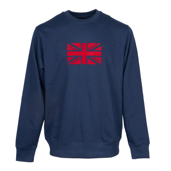 Sweat-shirt Union Jack marine