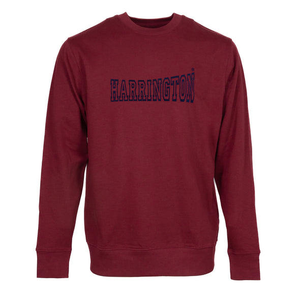 Sweat-shirt bordeaux/marine