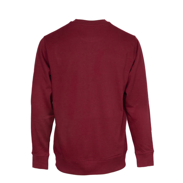 Sweat-shirt bordeaux/marine