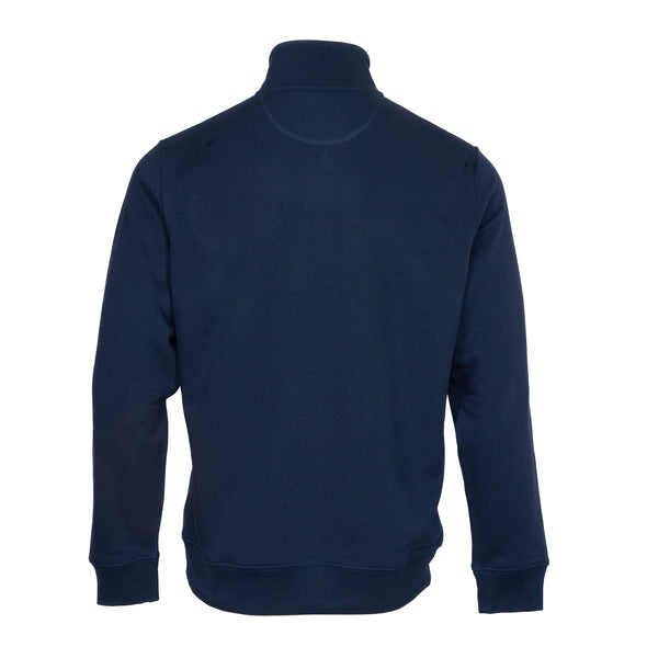 Sweat-shirt col camionneur marine