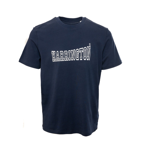 T-shirt HARRINGTON marine/blanc