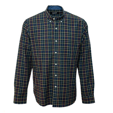 Chemise flanelle carreaux marine
