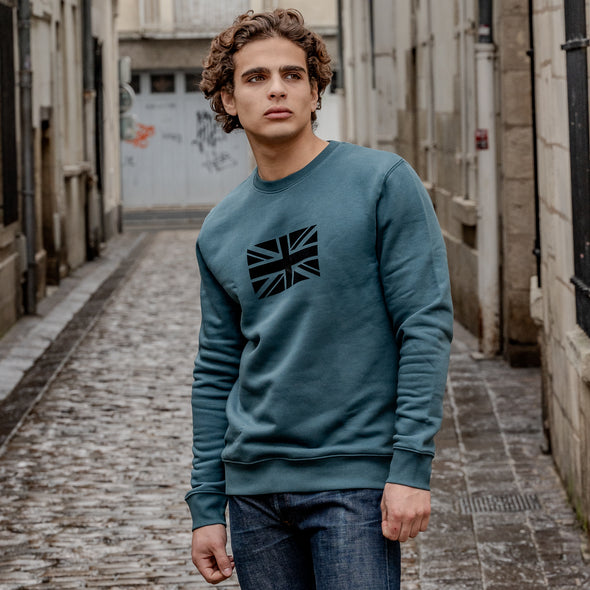 Sweat-shirt Union jack duck