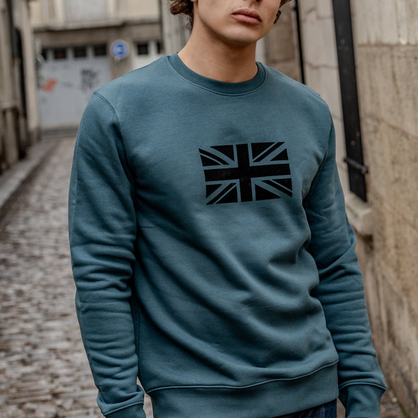 Sweat-shirt Union jack duck