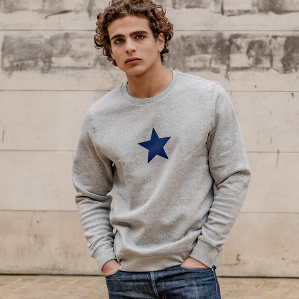 Sweat-shirt Star gris