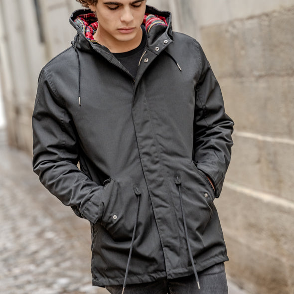 Parka militaire noir