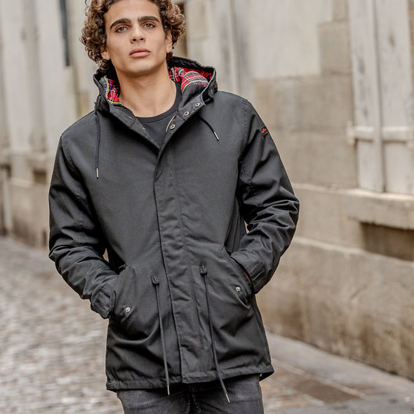 Parka militaire noir