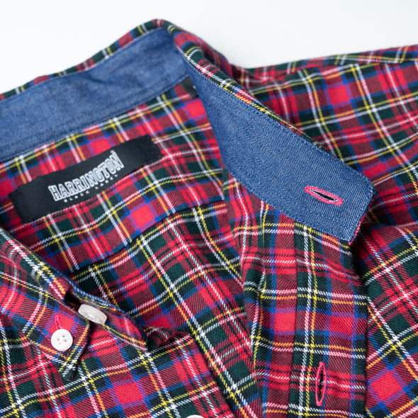 Chemise flanelle carreaux rouge