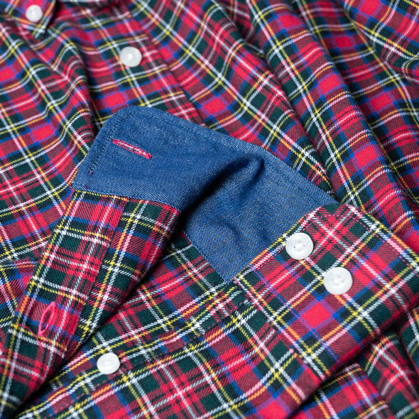 Chemise flanelle carreaux rouge