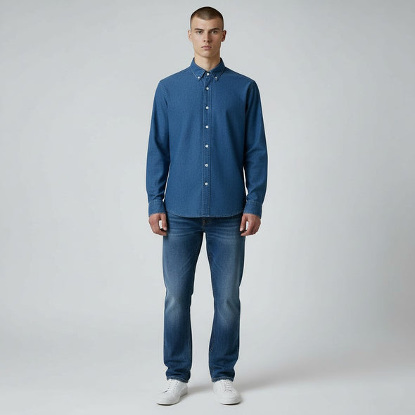Chemise Oxford Denim