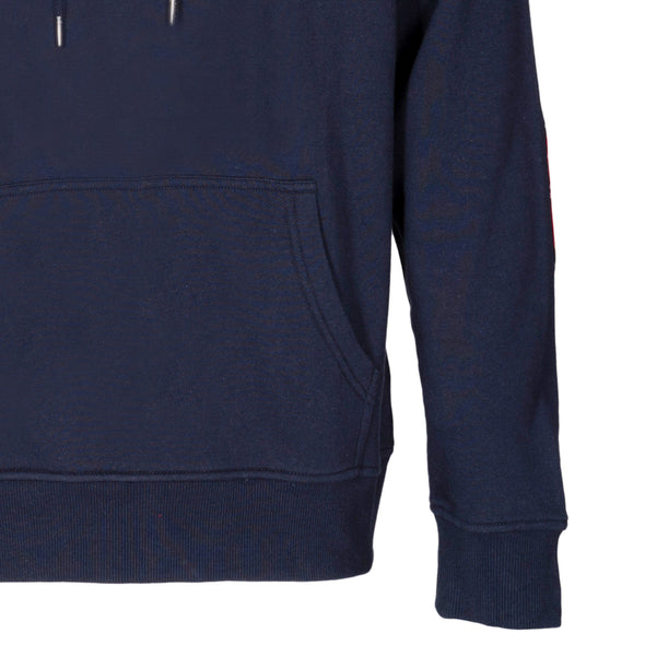 Sweat hoodie en coton biologique marine